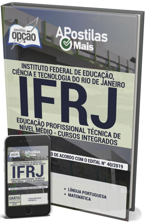 Processo seletivo para cursos técnicos gratuitos do IFRJ está com