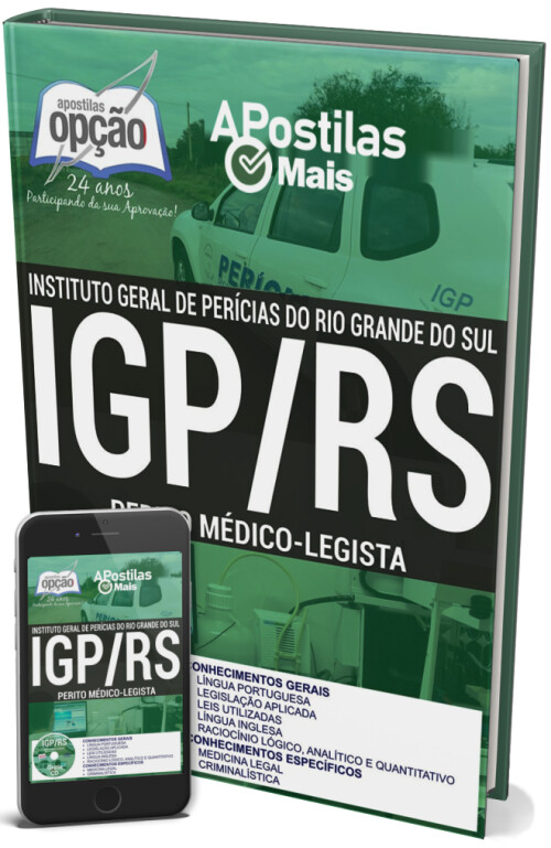 Preparatório para concurso Perito Médico Legista IGP/RS Porto Alegre