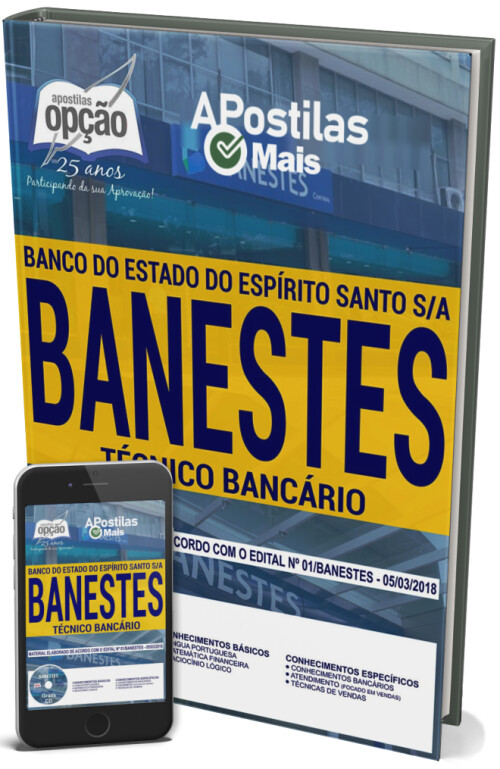 AB25 - BANESTES - Técnico Bancário - Ebook